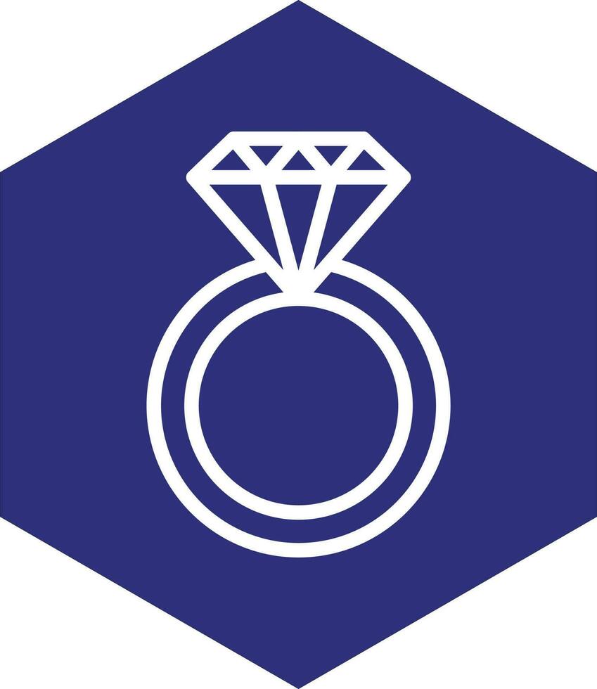 diamante squillare vettore icona design