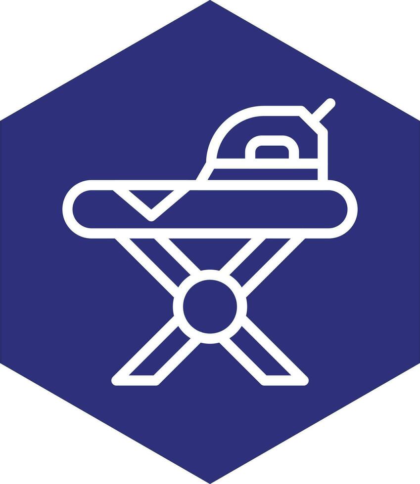 ferro tavolo vettore icona design