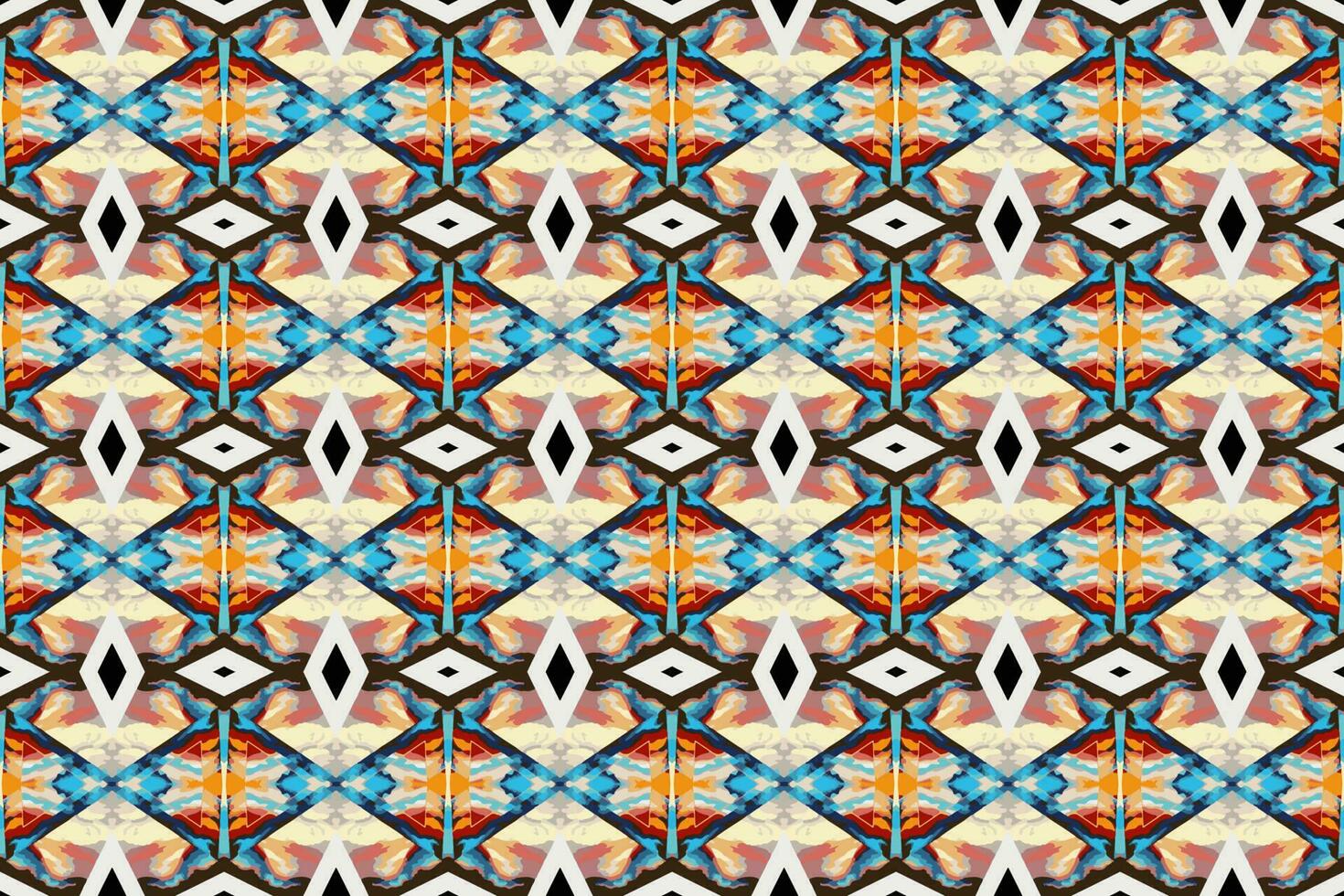 senza soluzione di continuità batik modello, geometrico tribale modello, esso somiglia etnico boho, azteco stile, kat stile.lusso decorativo tessuto modello per famoso banner.designed per uso tessuto, tenda, tappeto, batik vettore