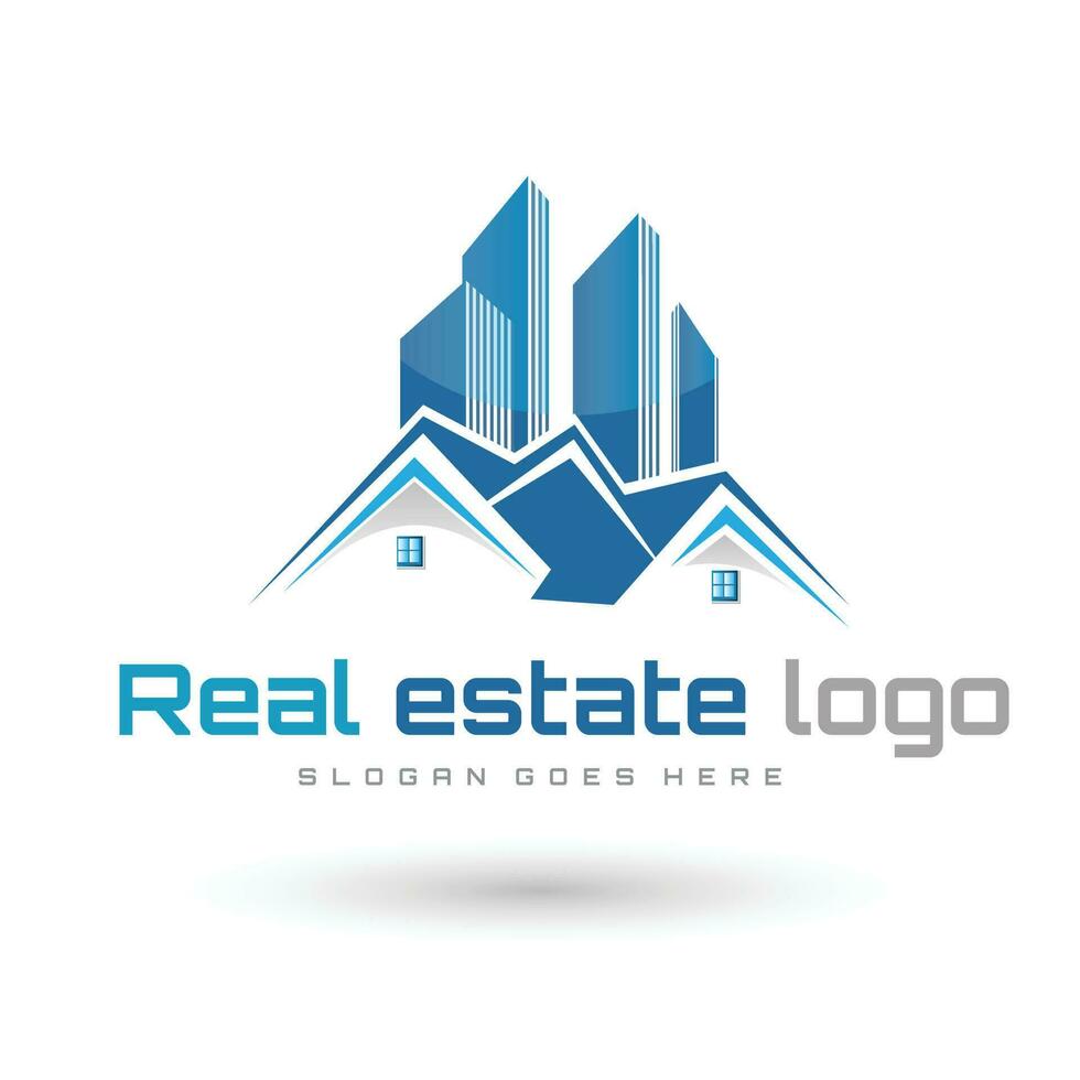 logo modello vero proprietà, appartamento, condominio, Casa, noleggio, attività commerciale. marca, marchio, logotipo, azienda, aziendale, identità. pulire, moderno e elegante stile design vettore