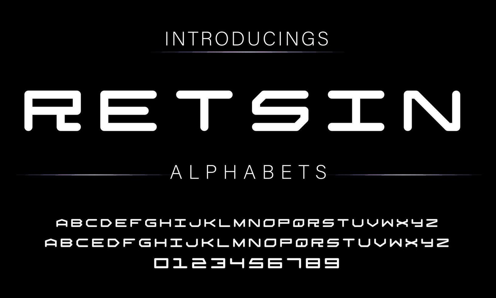 gli sport minimo Tech font lettera impostare. lusso vettore carattere tipografico per azienda. moderno gioco font logo design.
