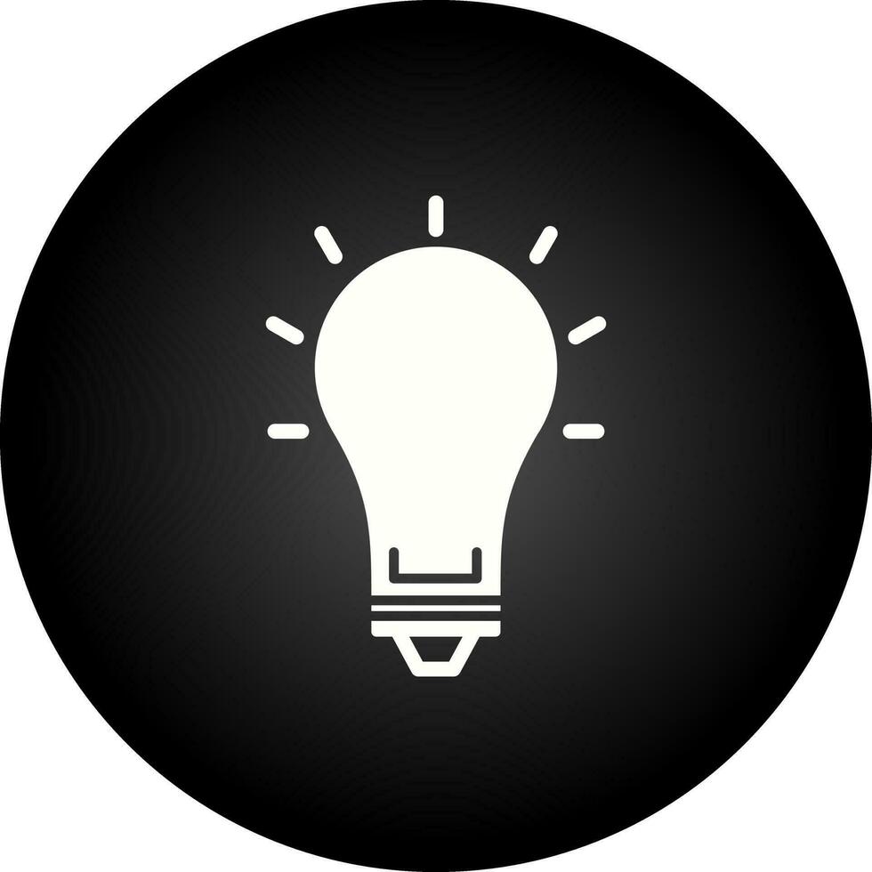 elettrico lampadina vettore icona