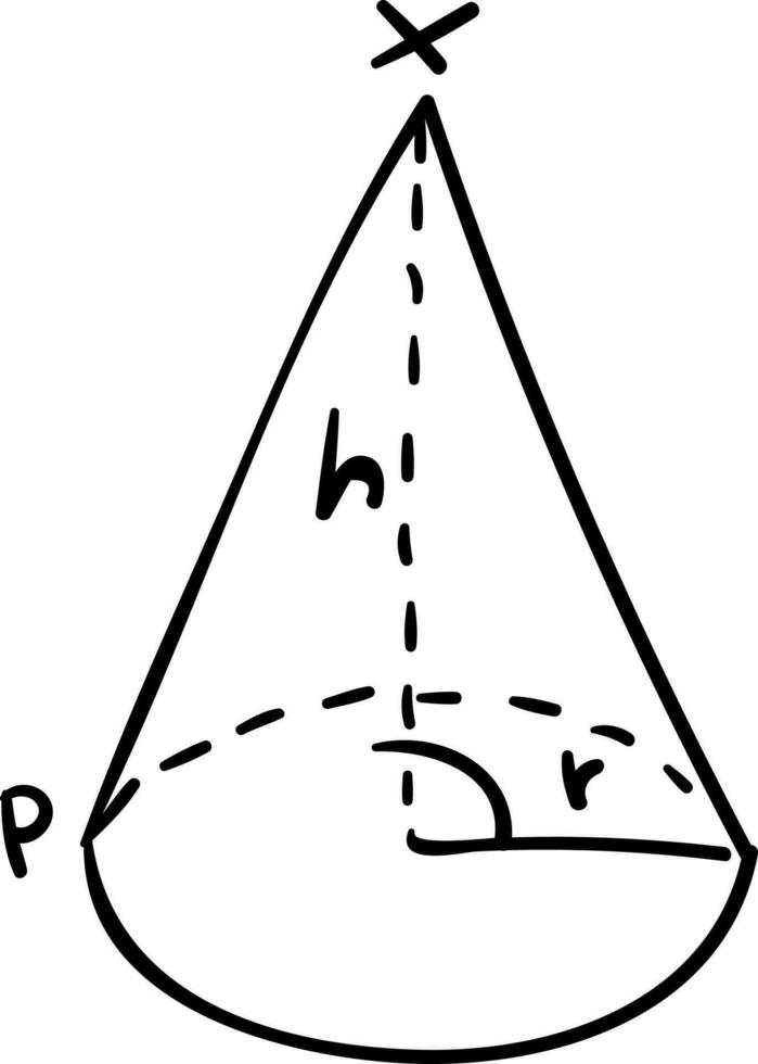 matematico elemento per apprendimento disegno. vettore