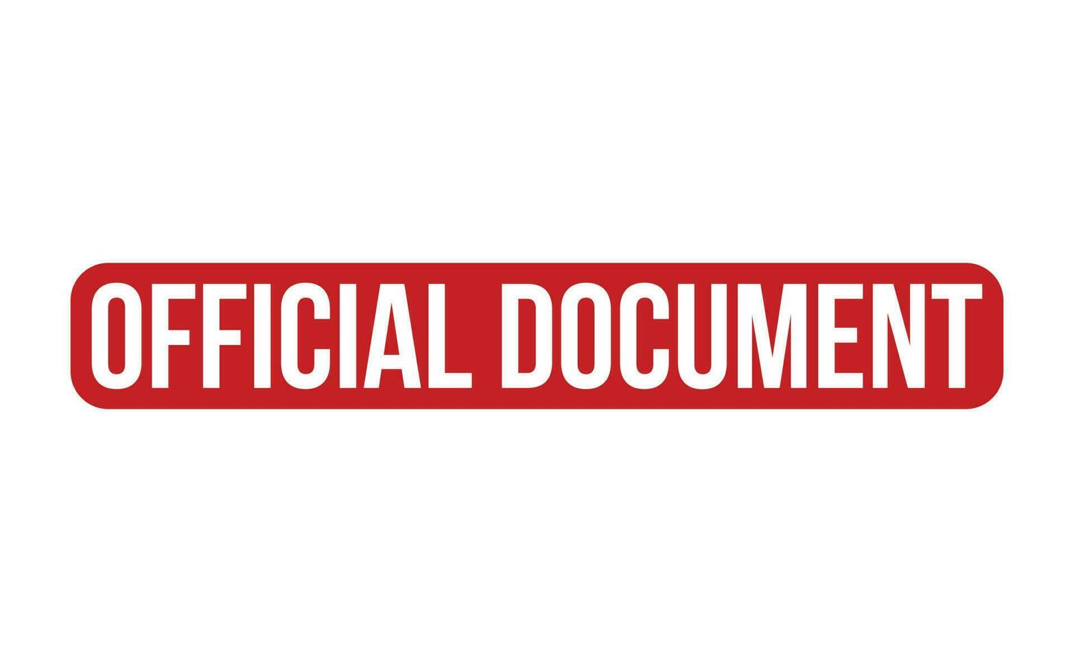 rosso ufficiale documento gomma da cancellare francobollo foca vettore