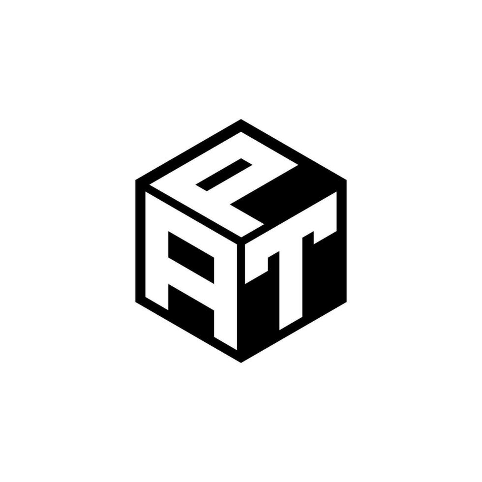 atp lettera logo design nel illustrazione. vettore logo, calligrafia disegni per logo, manifesto, invito, eccetera.