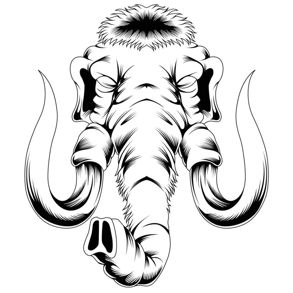 mammut vettore illustrazione