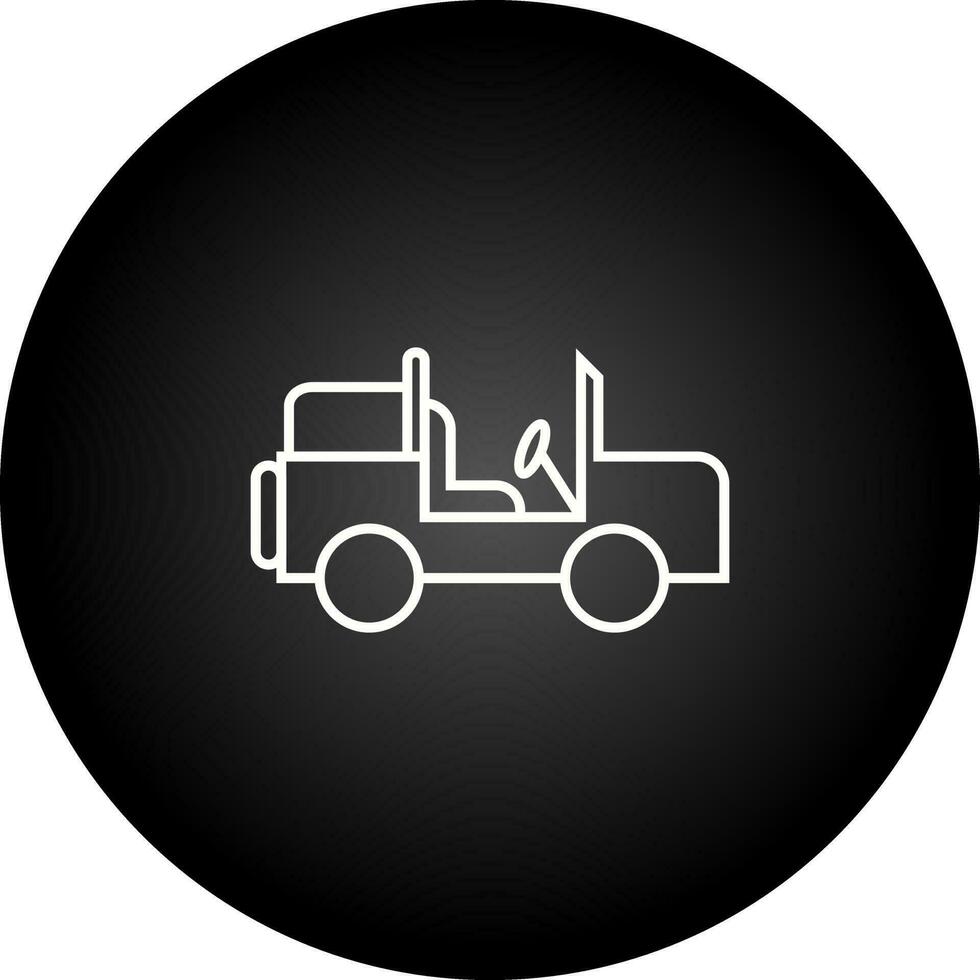 safari camionetta vettore icona