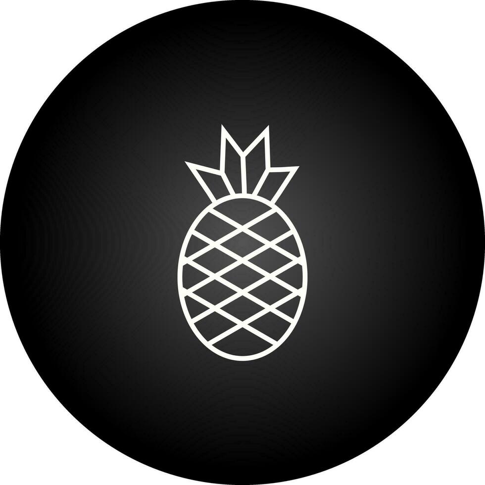 ananas vettore icona