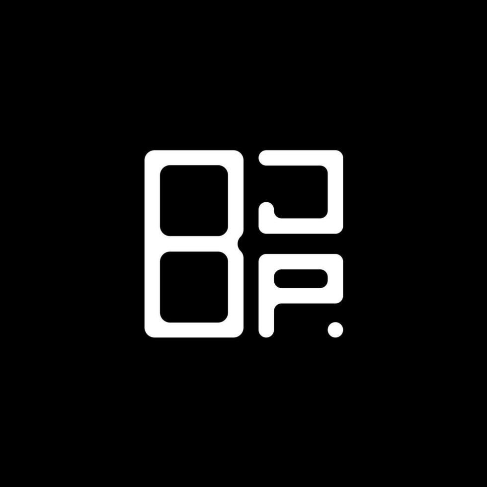 bjp lettera logo creativo design con vettore grafico, bjp semplice e moderno logo.