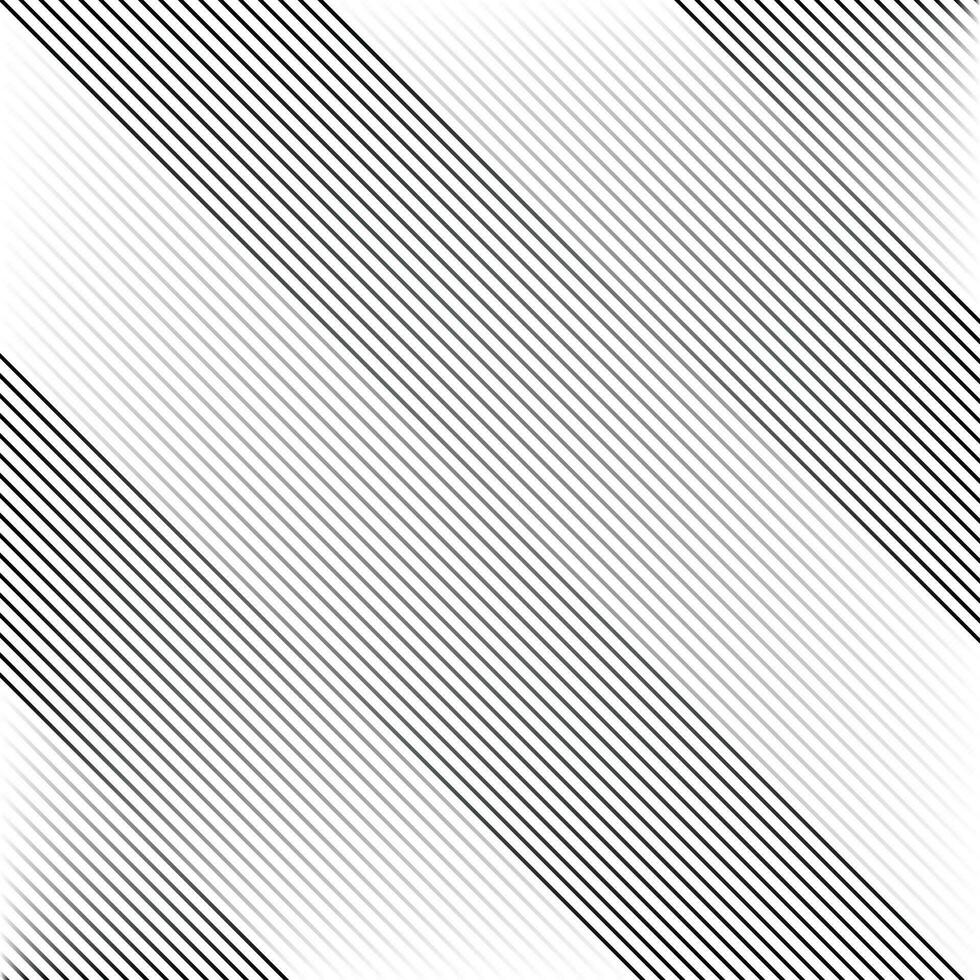 astratto nero e bianca pendenza diagonale banda dritto linea modello. vettore