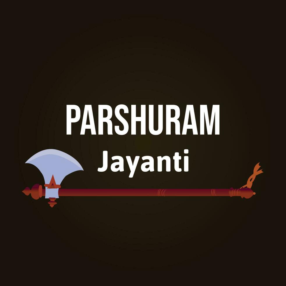 parshuram jayanti signore parasurama indiano indù Festival celebrazione vettore illustrazioni