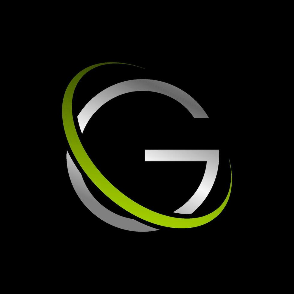 g logo icona vettore design illustrazione
