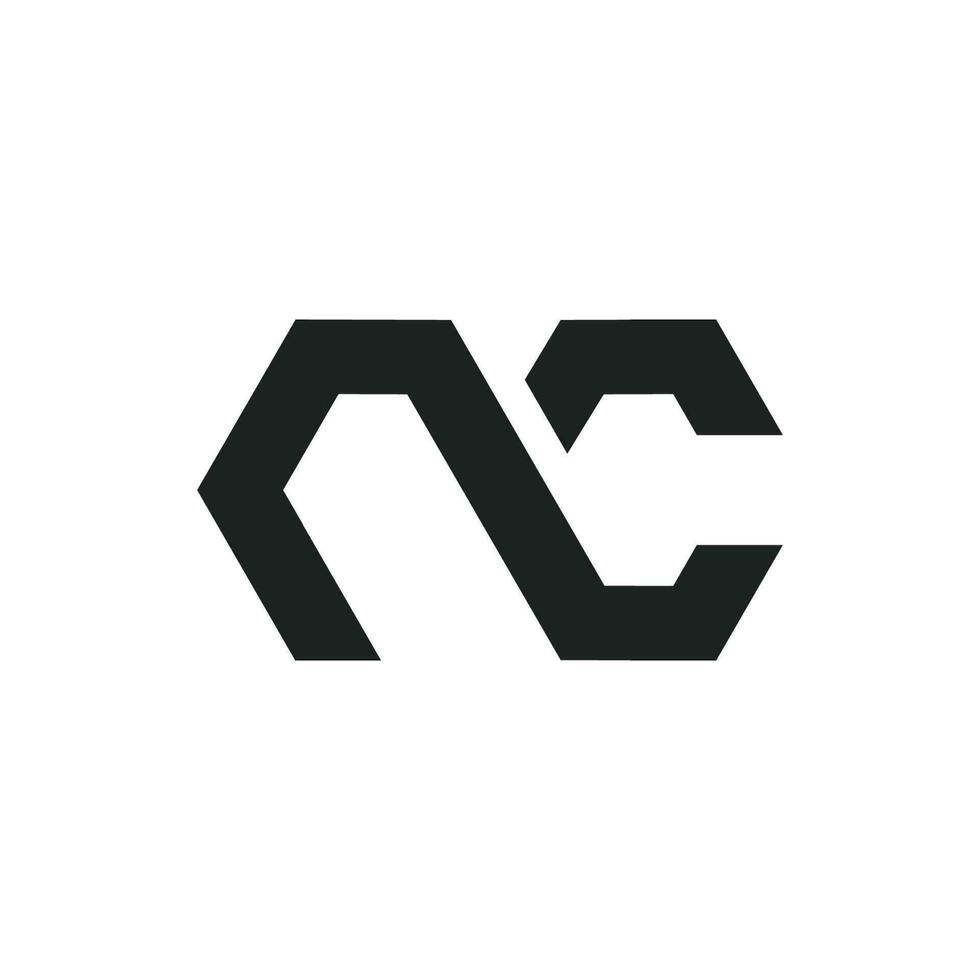 iniziale lettera m c logo o cc logo vettore design