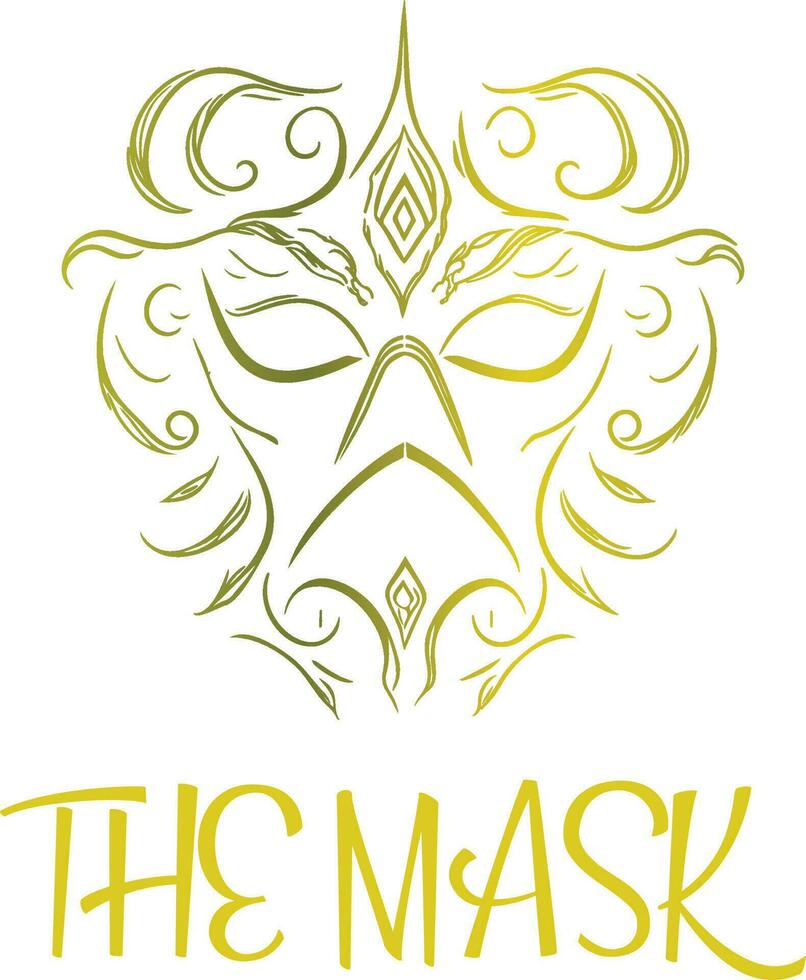 il maschera logo vettore file