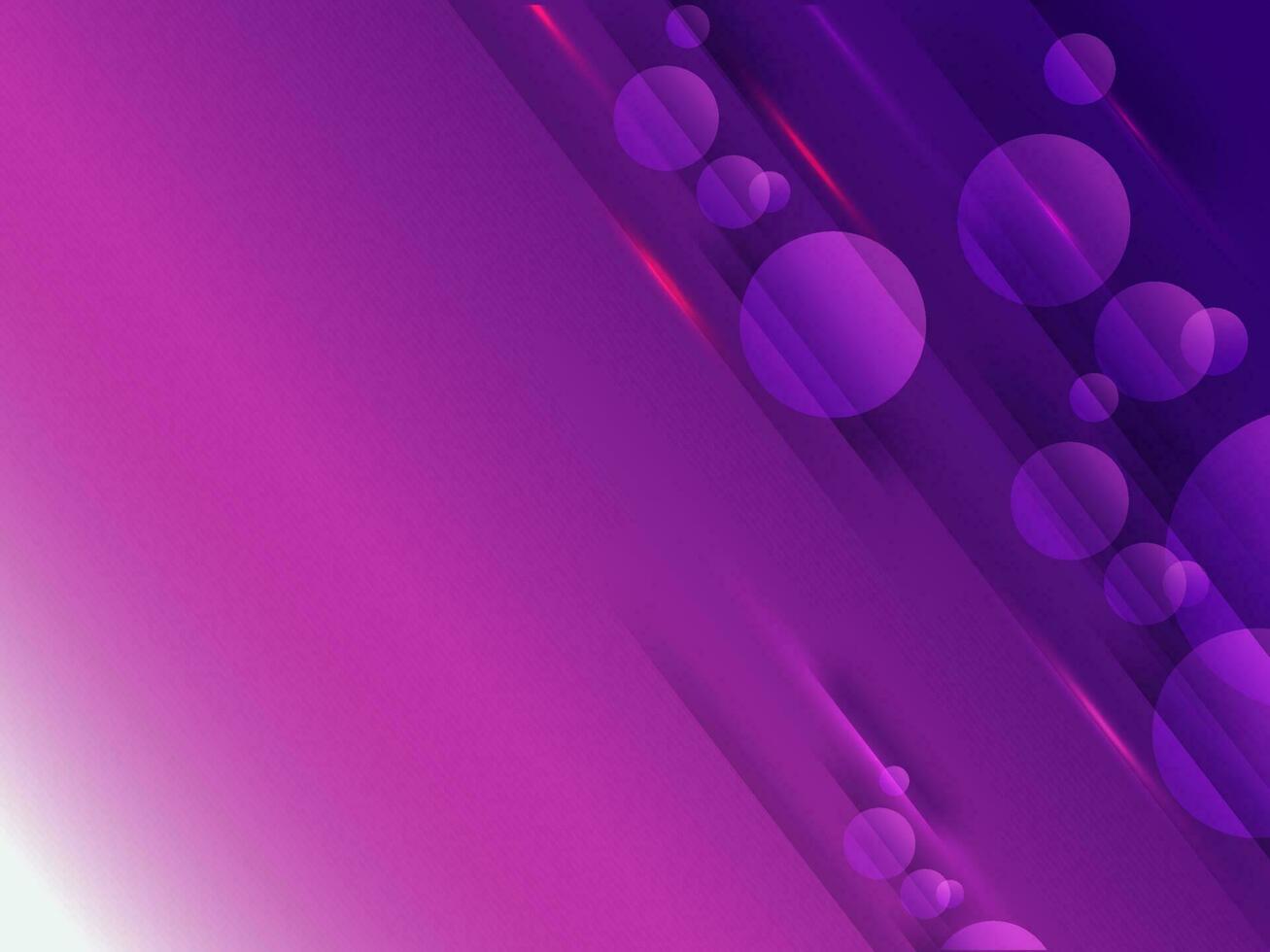 astratto geometrico cerchio con diagonale Linee sfondo nel viola e rosa colore. vettore