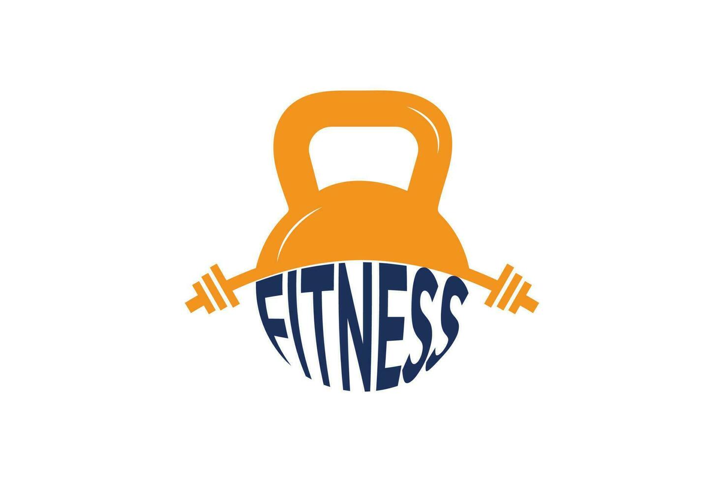 Palestra fitness creativo vettore logo design modello