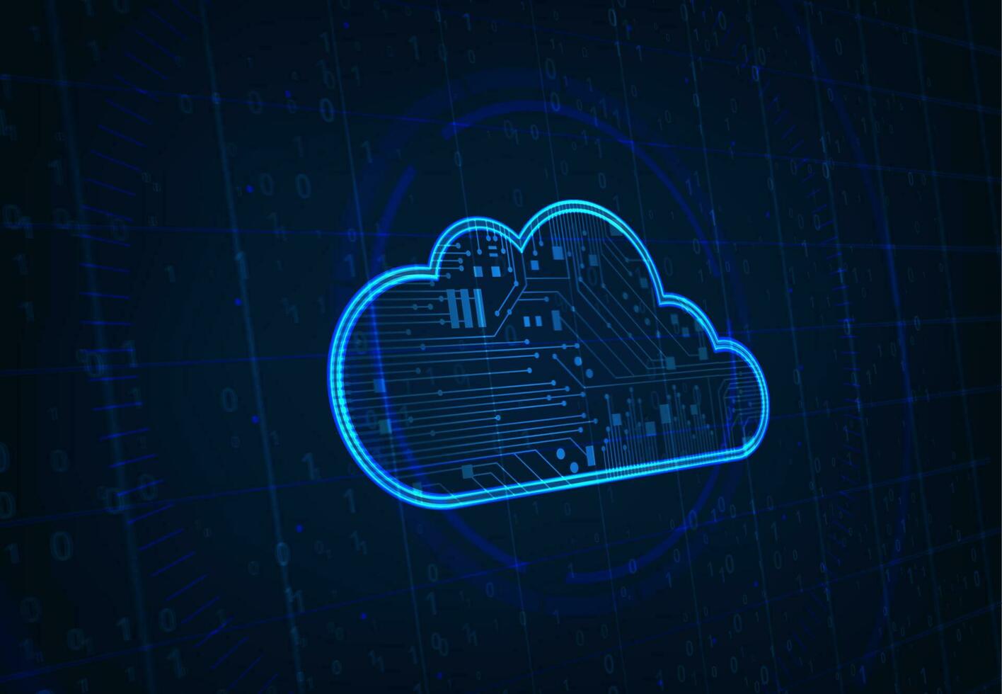 nube Rete, dati Conservazione e di riserva sfondo vettore