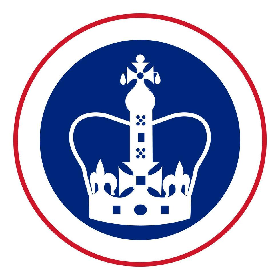 il re incoronazione.re corona.incoronazione concetto.vettore bandiera illustrazione vettore