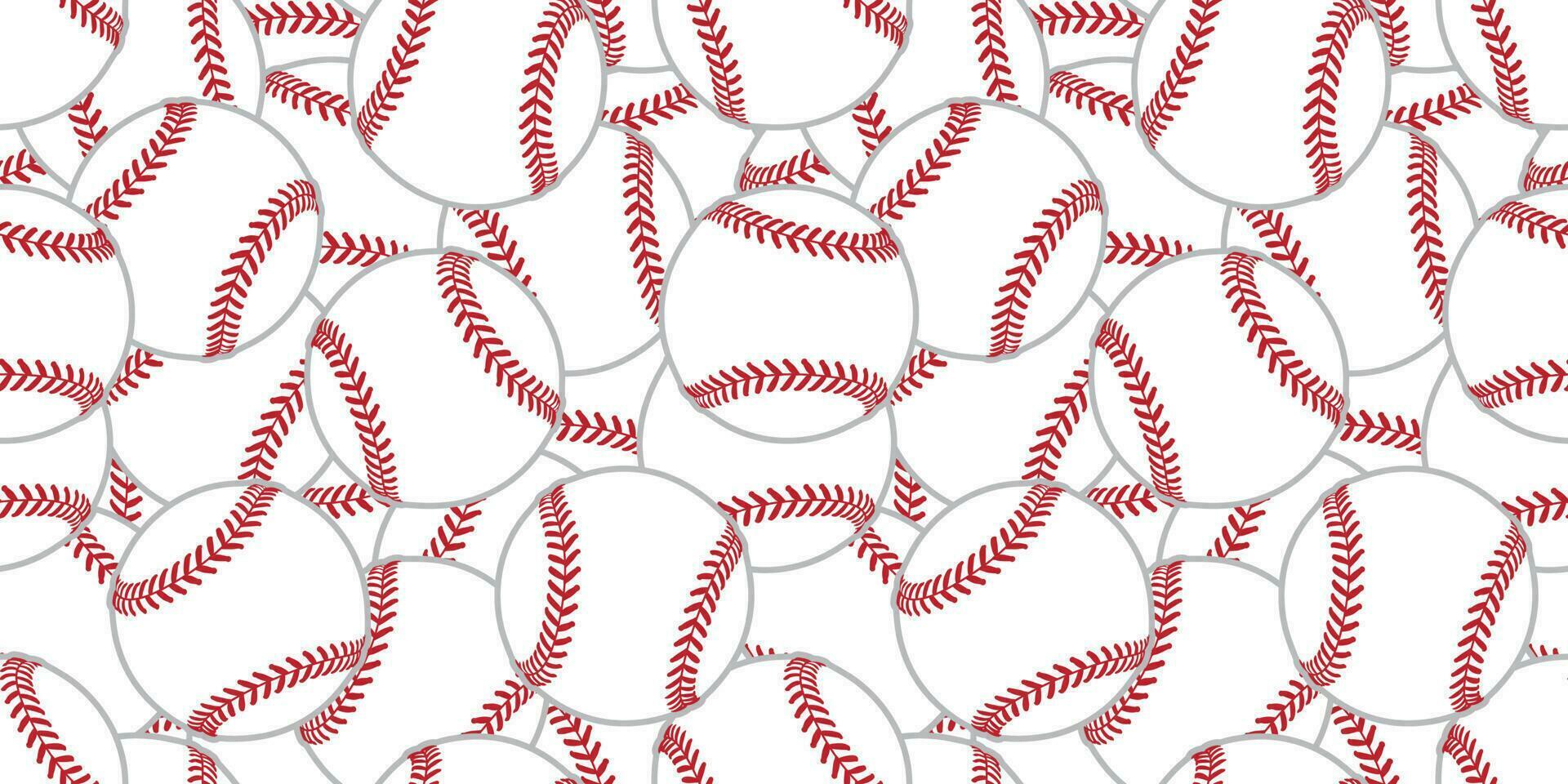 baseball seamless pattern palla da tennis vettore tegola sfondo sfondo sciarpa grafica isolato