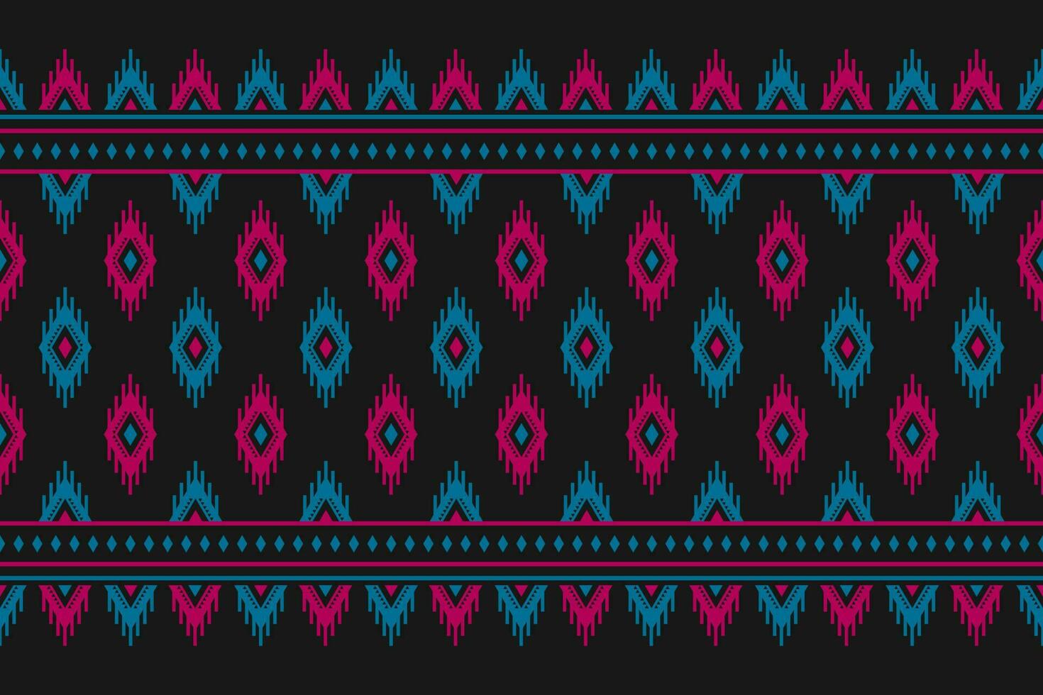 tappeto tribale modello arte. geometrico etnico senza soluzione di continuità modello tradizionale. americano, messicano stile. vettore