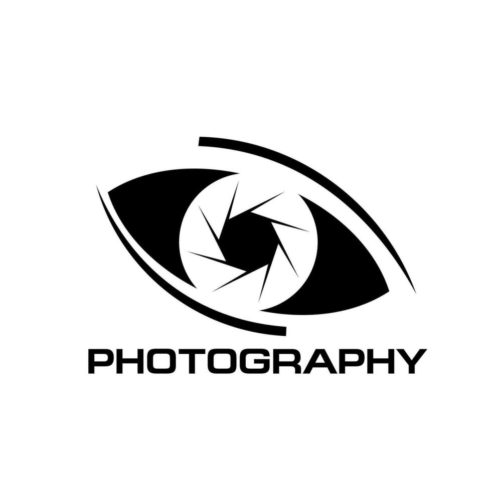fotografia icona di vettore diaframma nel umano occhio