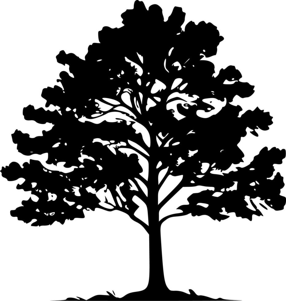 albero - alto qualità vettore logo - vettore illustrazione ideale per maglietta grafico