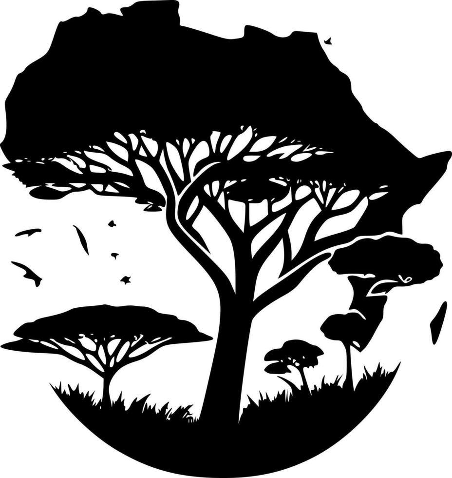 Africa - alto qualità vettore logo - vettore illustrazione ideale per maglietta grafico