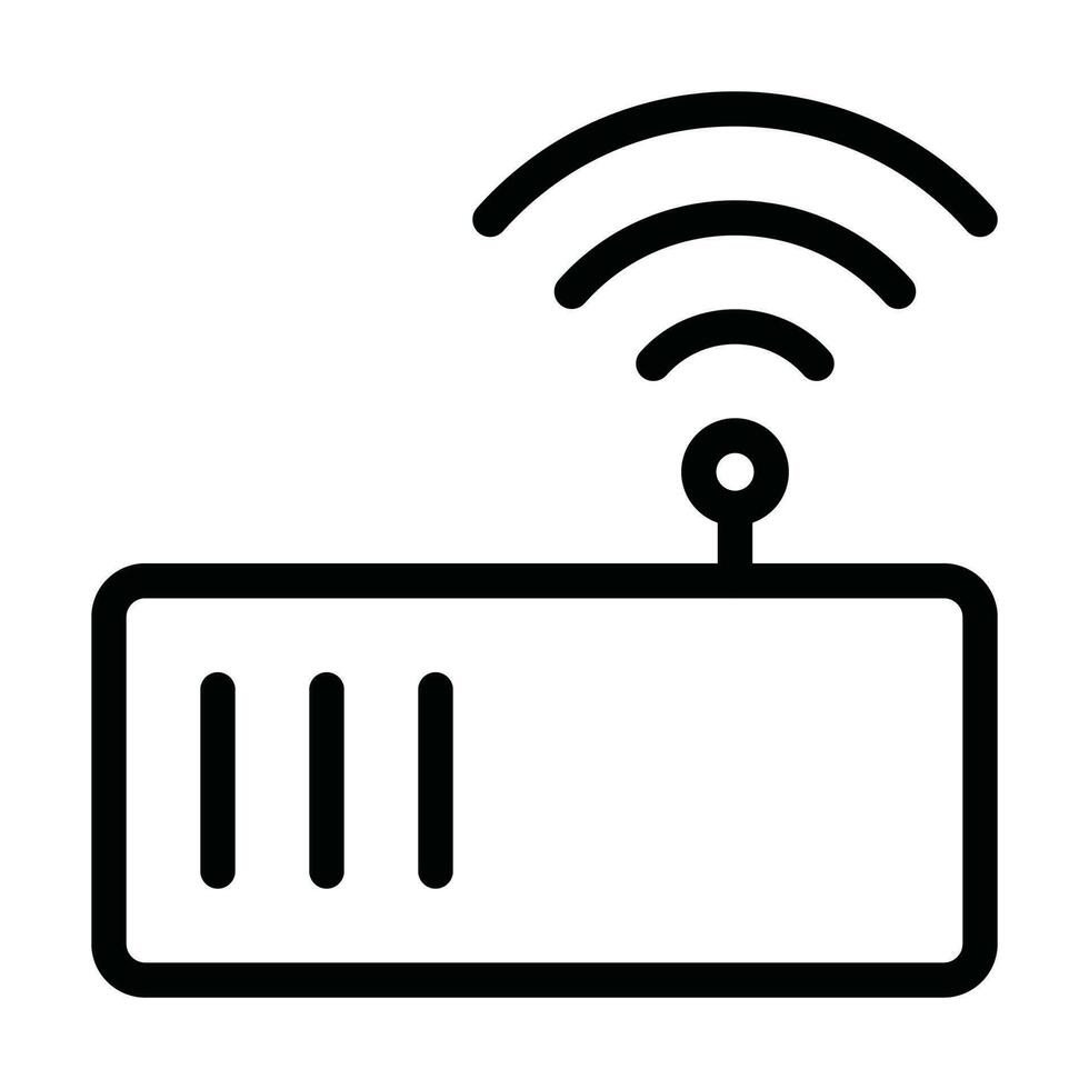 senza fili router icona vettore