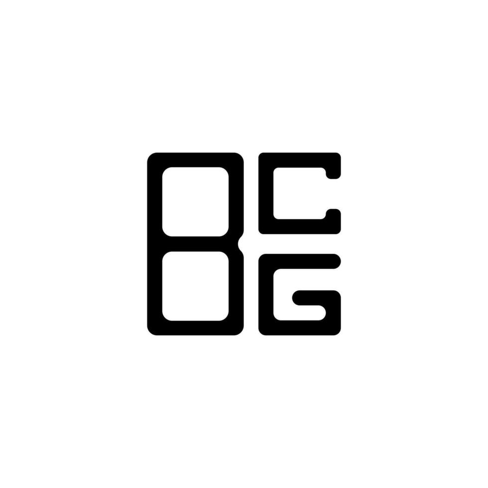 bcg lettera logo creativo design con vettore grafico, bcg semplice e moderno logo.