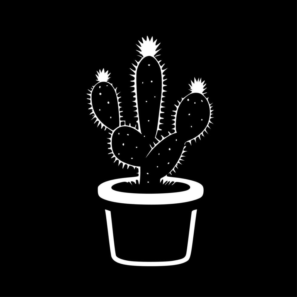 cactus, minimalista e semplice silhouette - vettore illustrazione