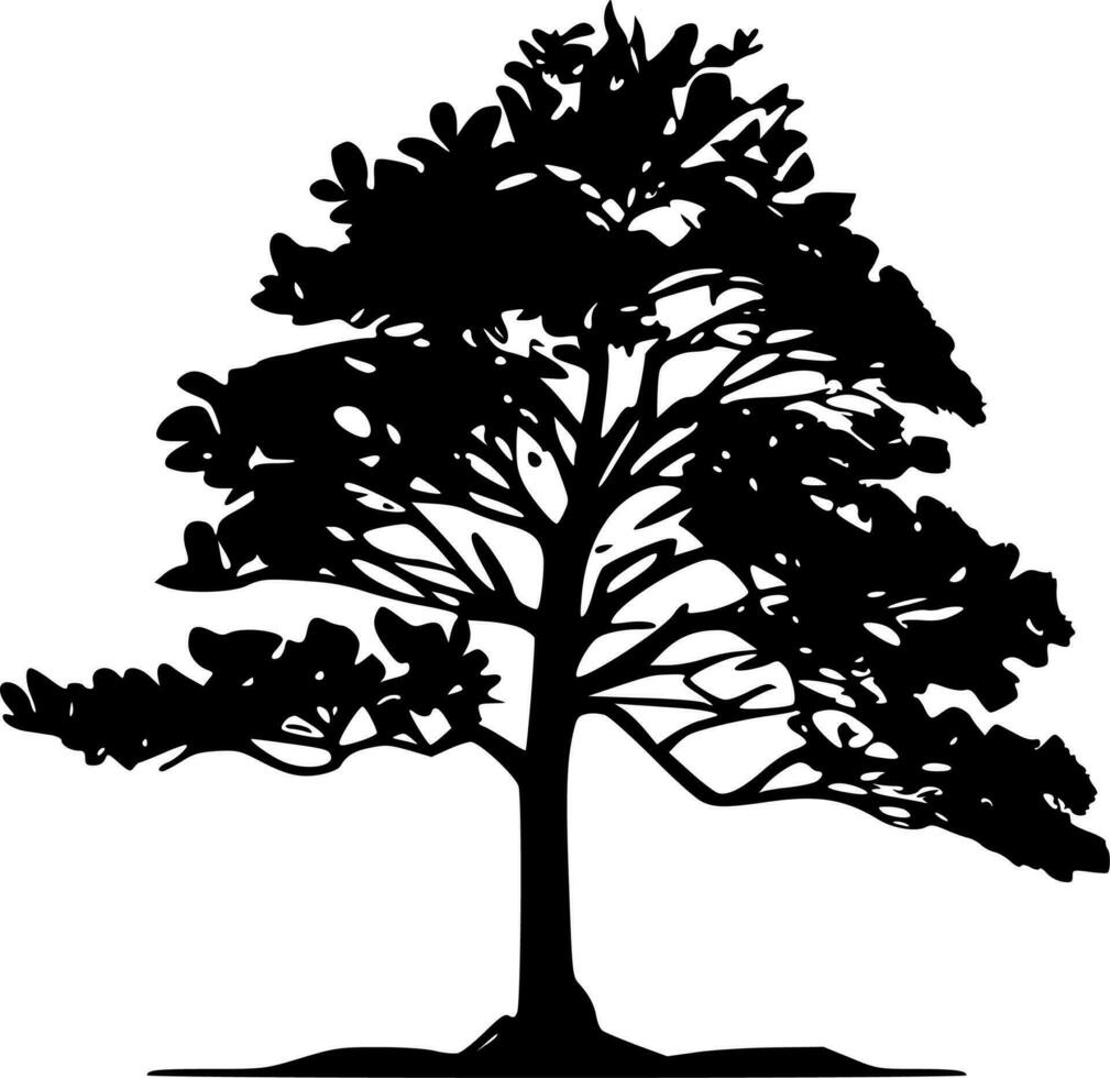 albero - alto qualità vettore logo - vettore illustrazione ideale per maglietta grafico