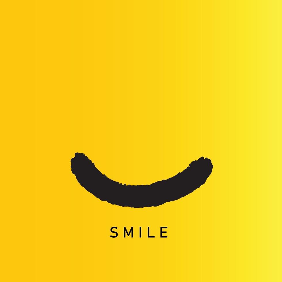sorriso icona logo modello di disegno vettoriale