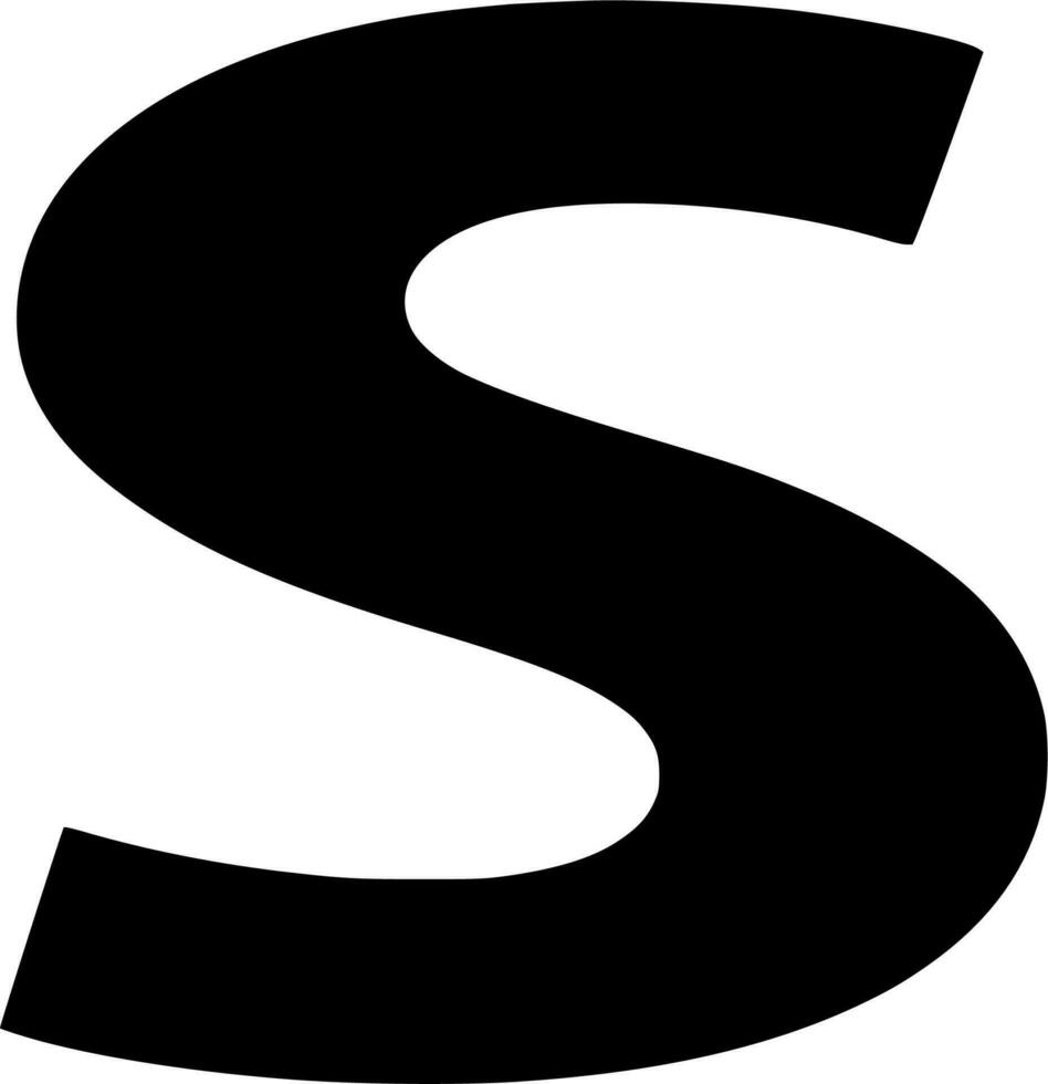 vettore silhouette di lettere abc su bianca sfondo
