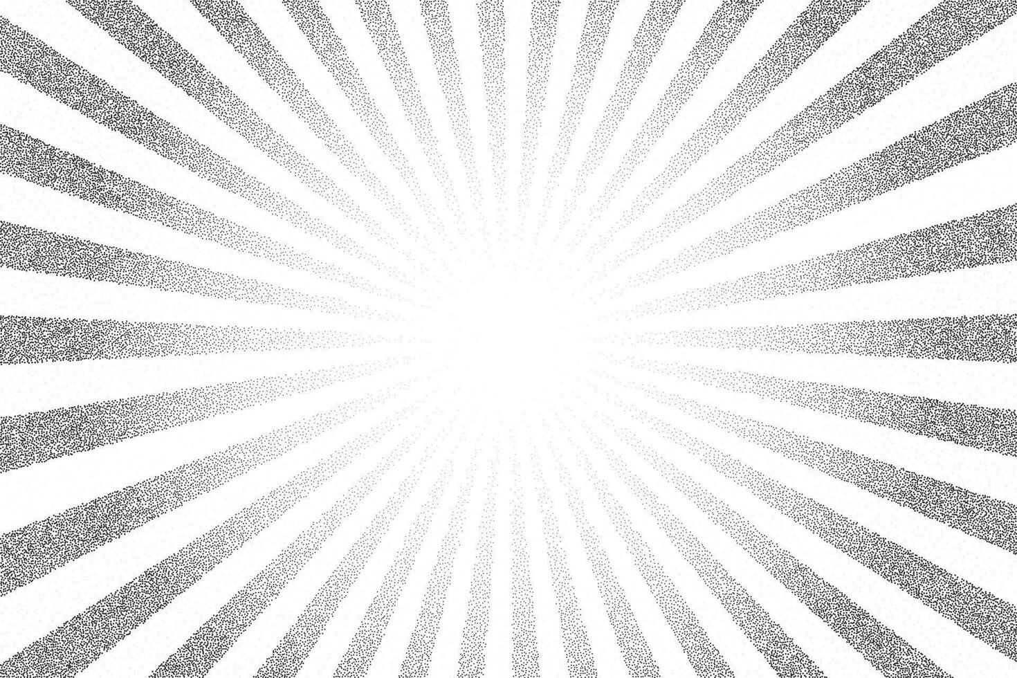 sole scoppiare background.halftone starburst brillare effetto. Vintage ▾ radiale sunburst con circolare raggi. vettore imbianchino tratteggiata illustrazione