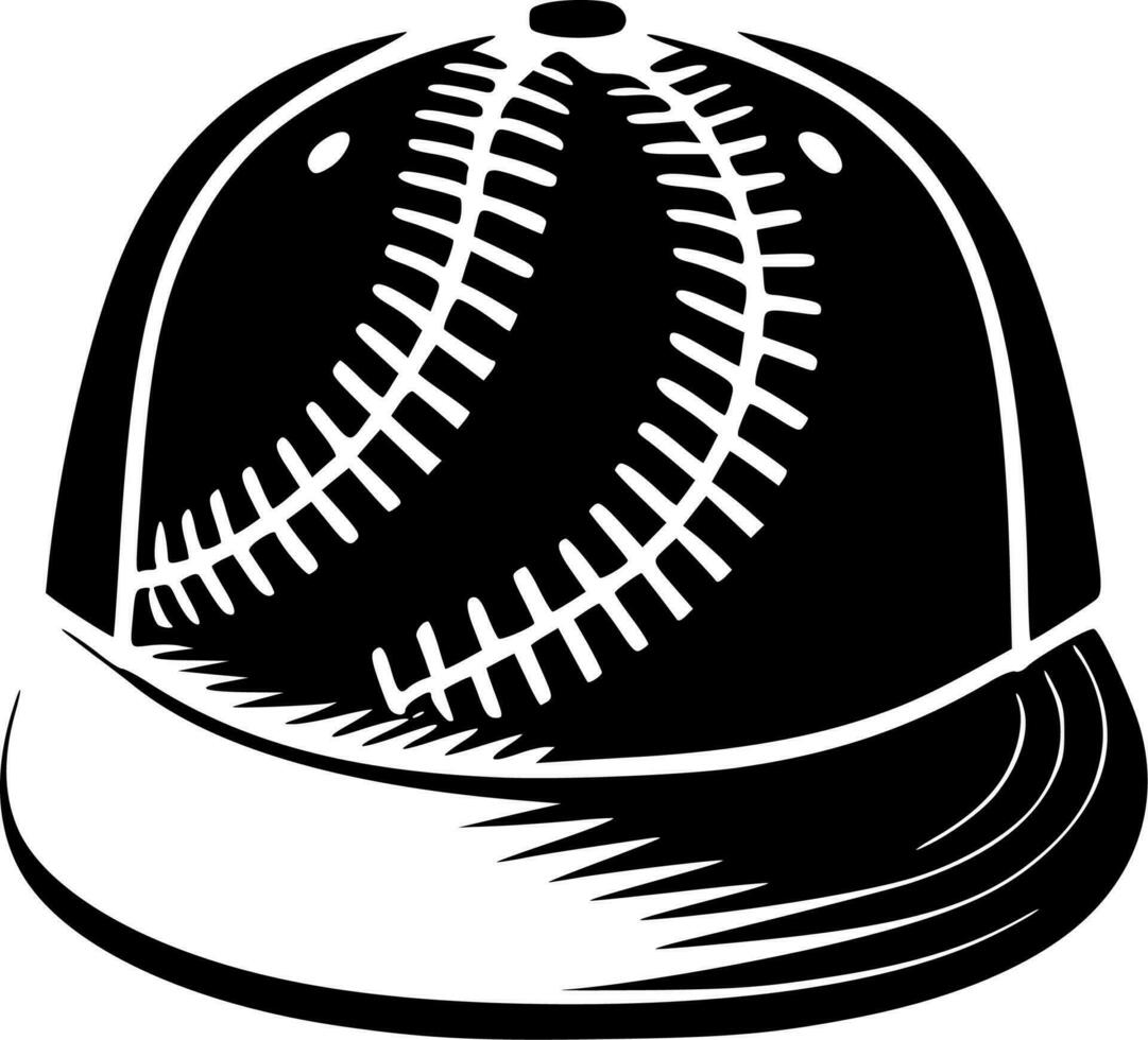 baseball - minimalista e piatto logo - vettore illustrazione