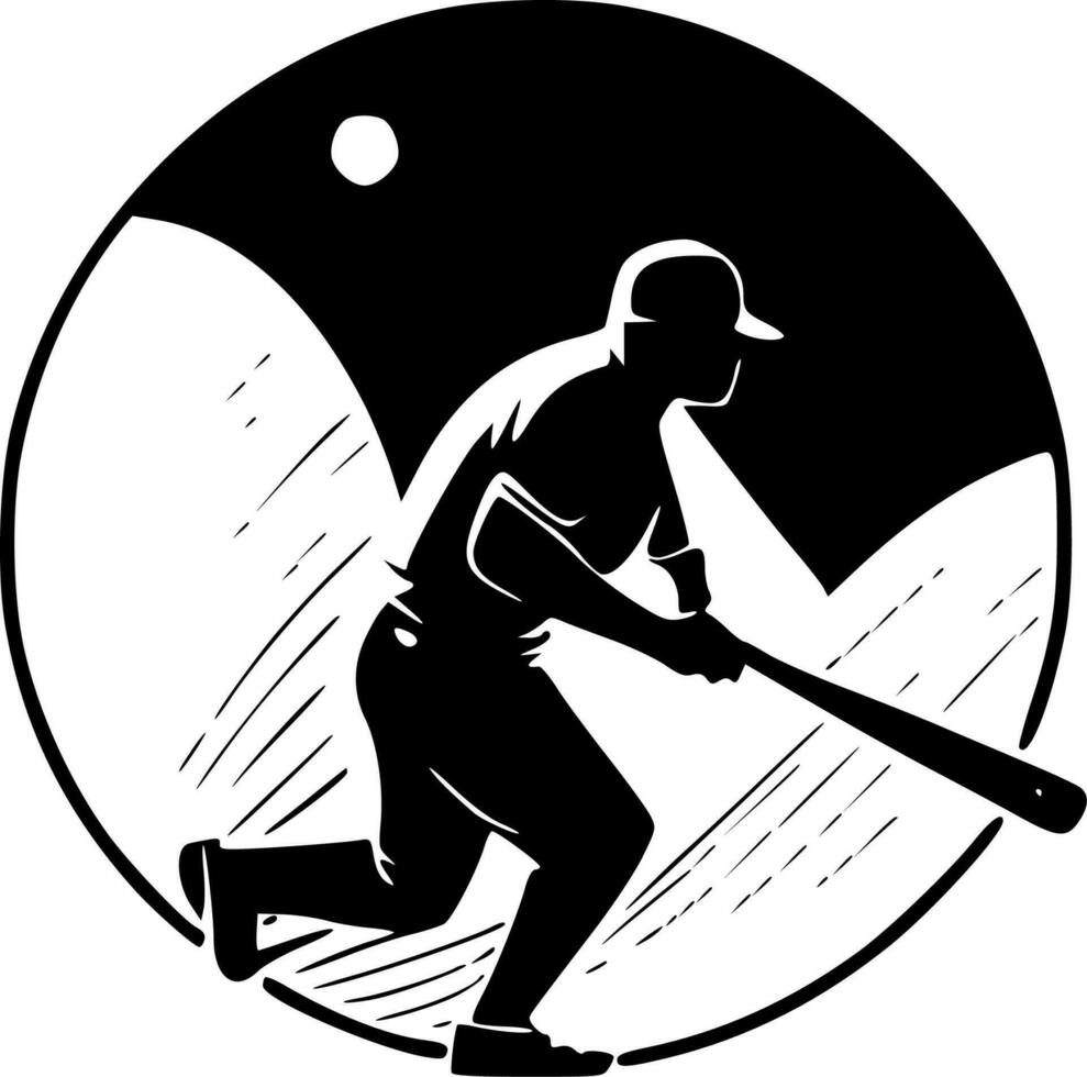 baseball - alto qualità vettore logo - vettore illustrazione ideale per maglietta grafico
