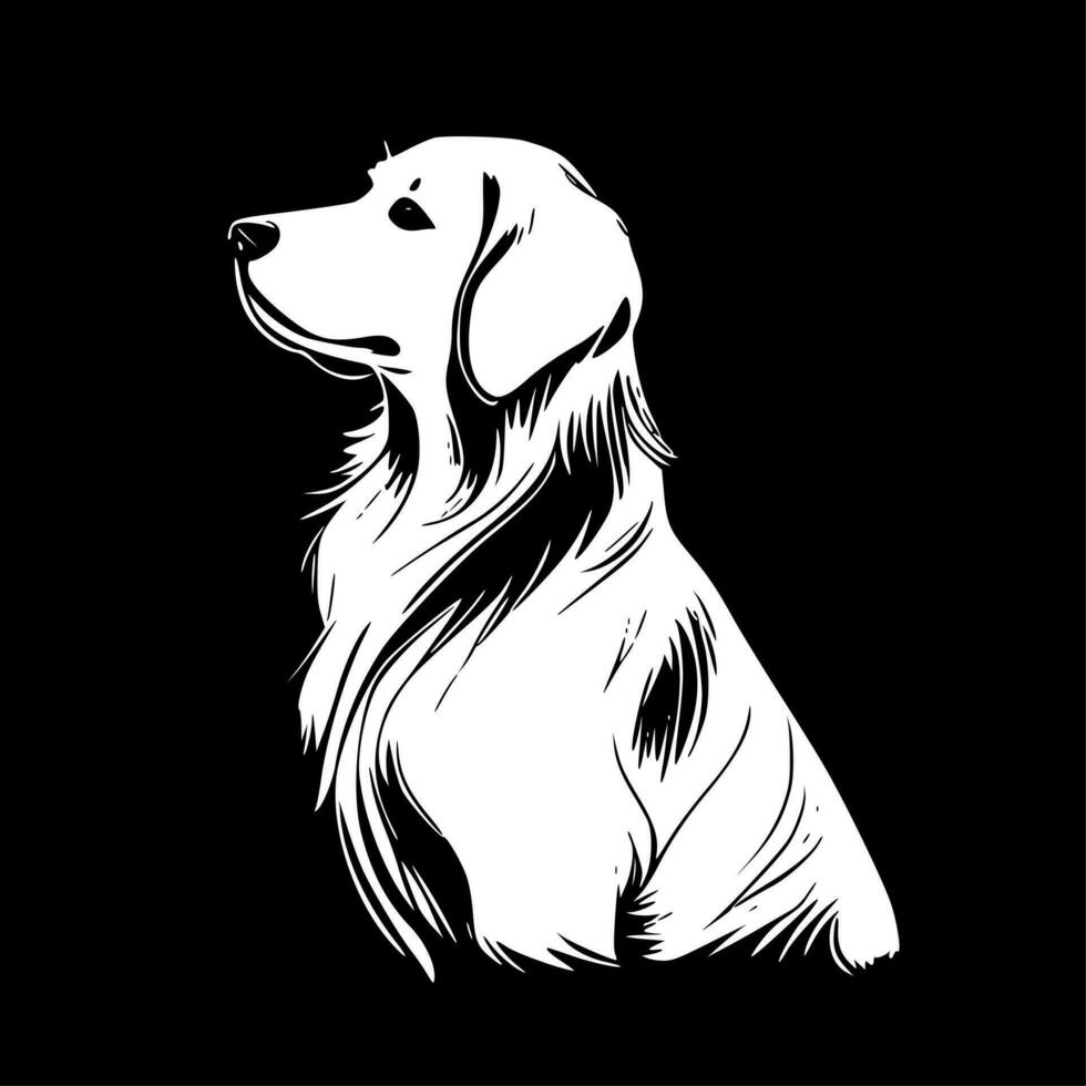 d'oro cane da riporto - alto qualità vettore logo - vettore illustrazione ideale per maglietta grafico