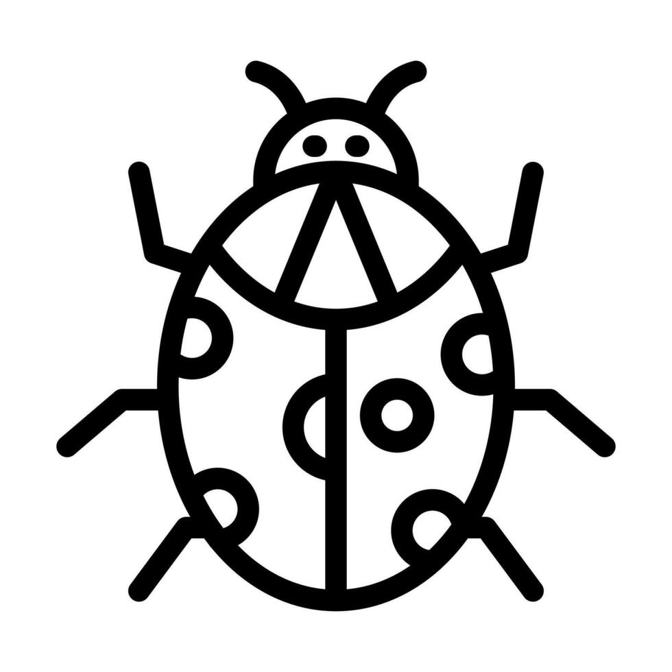 scarafaggio icona design vettore
