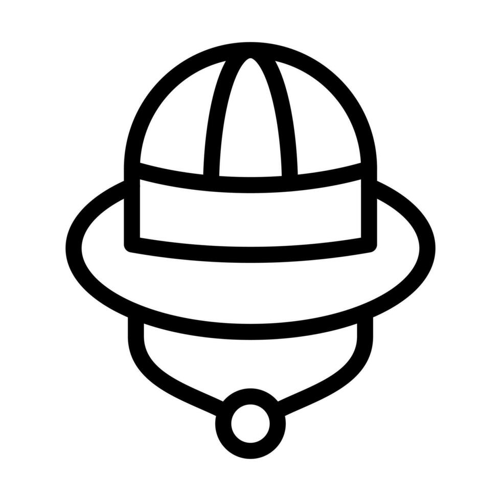 esploratore cappello icona design vettore