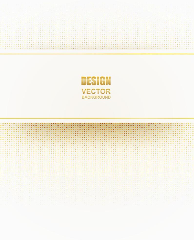 astratto. fondo bianco-oro di forma geometrica. luce e ombra .vector. vettore