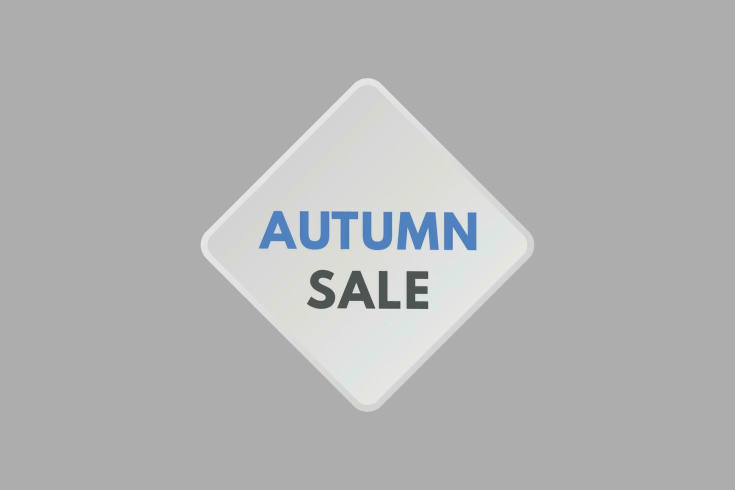 autunno vendita testo pulsante. autunno vendita cartello icona etichetta etichetta ragnatela pulsanti vettore