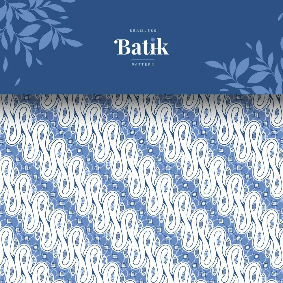 giavanese etnico batik motivi modello vettore