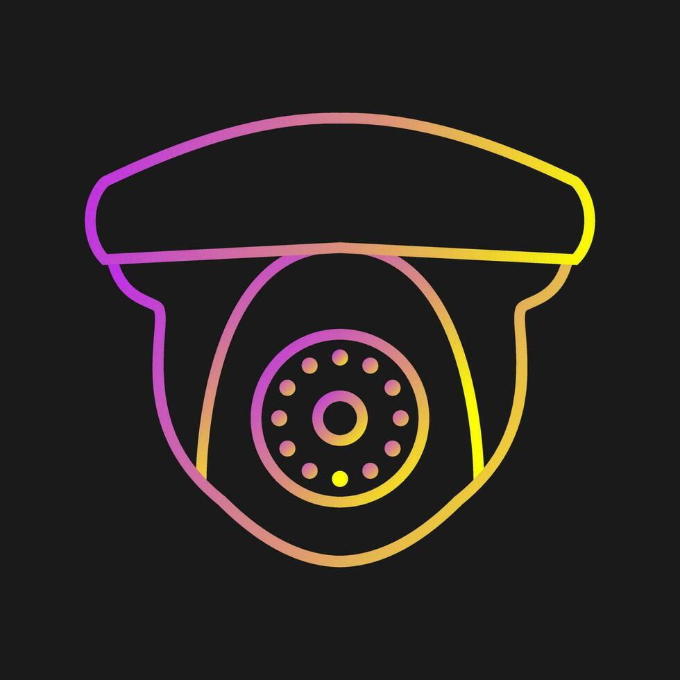 sicurezza telecamera vettore icona