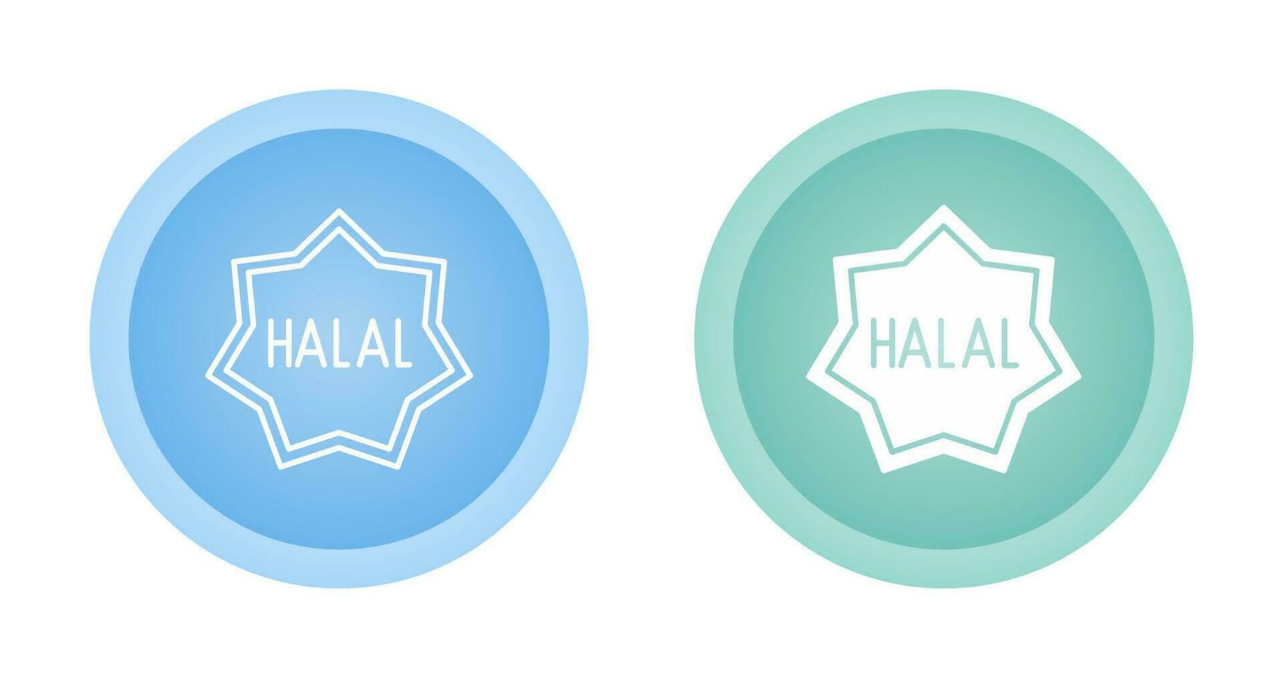 halal vettore icona