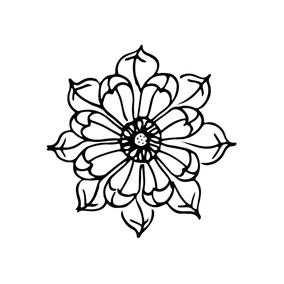 papaveri fiori continuo linea disegno. modificabile linea. nero e bianca arte. illustrazione. vettore