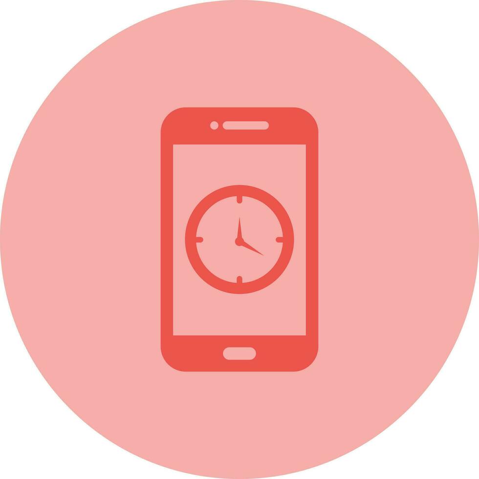 orologio App vettore icona