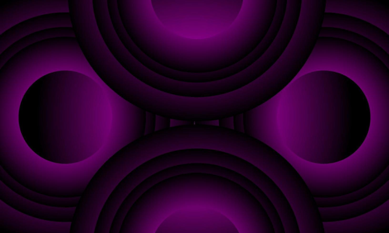 sfondo astratto mezzo circolare viola elegante vettore