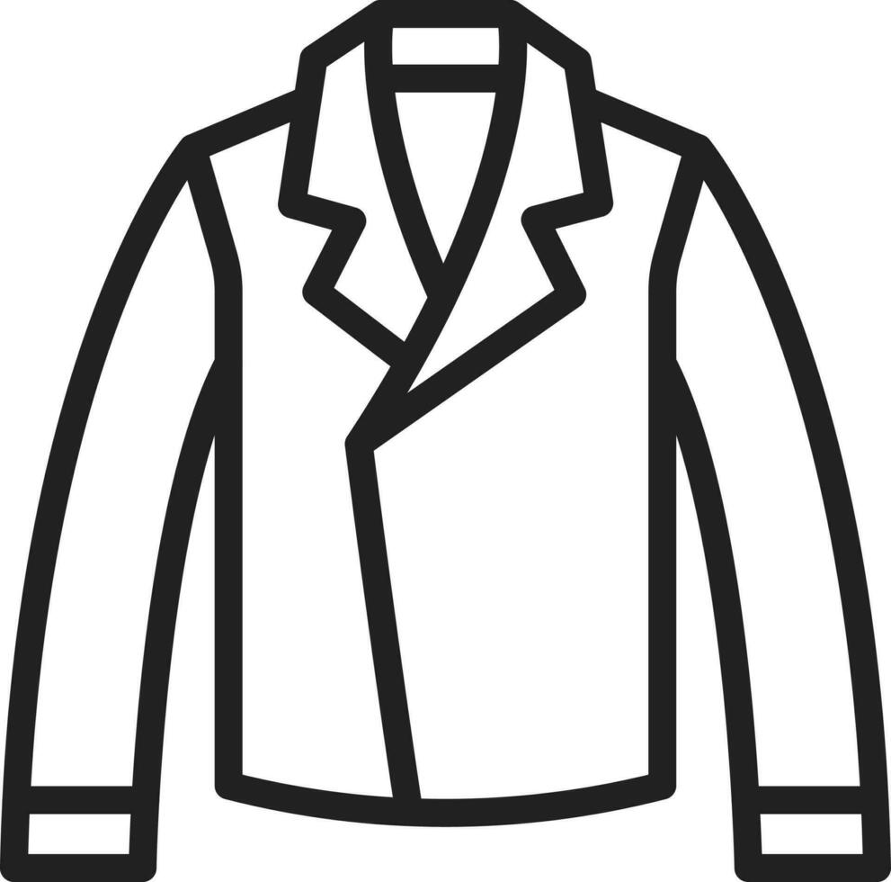 giacca icona vettore Immagine. adatto per mobile app, ragnatela applicazioni e Stampa media.