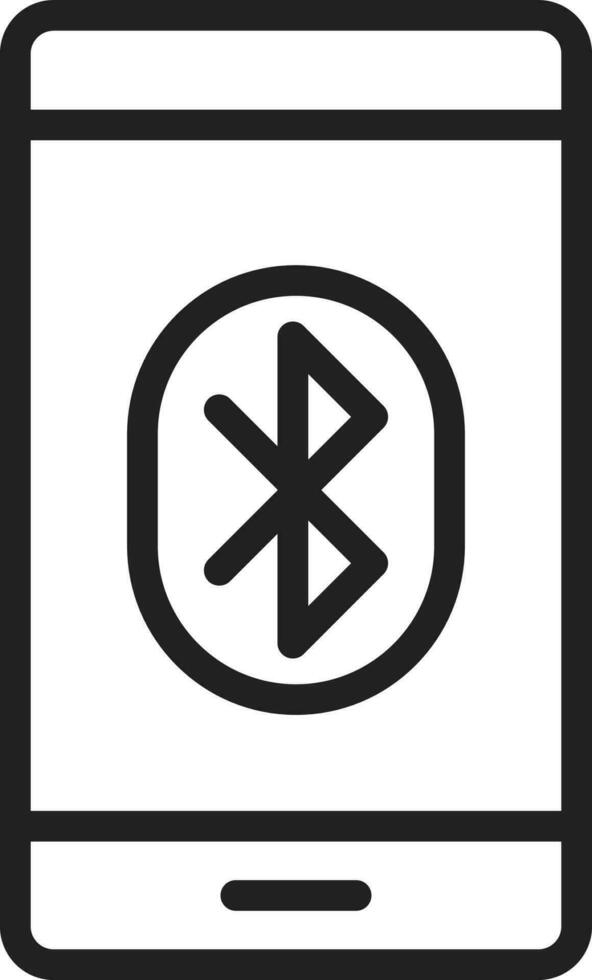 Bluetooth connettività icona vettore Immagine. adatto per mobile app, ragnatela applicazioni e Stampa media.