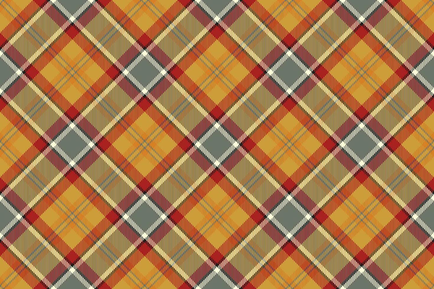 tartan Scozia senza soluzione di continuità plaid modello vettore. retrò sfondo tessuto. Vintage ▾ dai un'occhiata colore piazza geometrico struttura. vettore